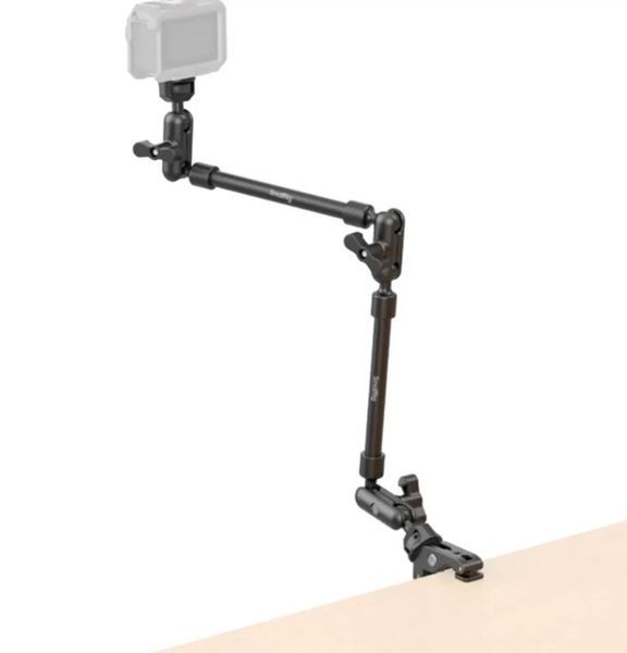 Гнучке регульоване кріплення для камер, світла, мікрофонів SmallRig 4766 Magic Arm з краб-затискачем 20290211-00010 фото
