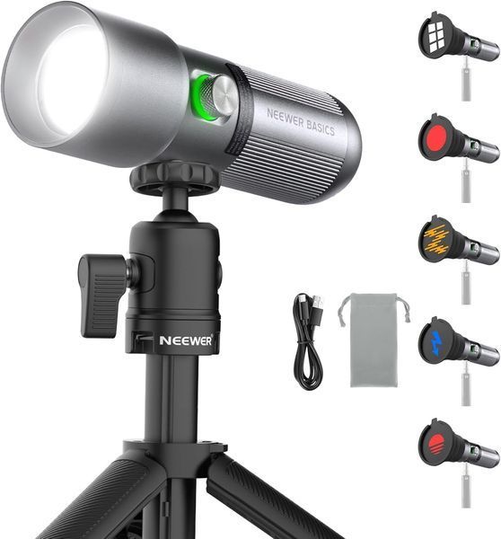 Портативний LED ліхтар Neewer BASICS FL10 Photography Flashlight 20260211-00016 фото
