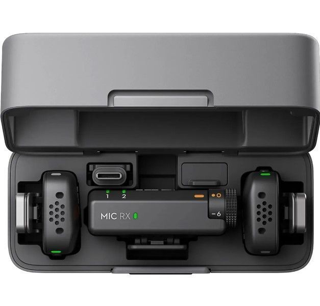 Мікрофонна радіосистема DJI Mic Mini 2 TX + 1 RX + Charging Case 549696570 фото