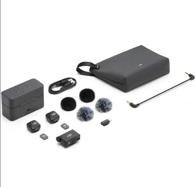 Мікрофонна радіосистема DJI Mic Mini 2 TX + 1 RX + Charging Case 549696570 фото