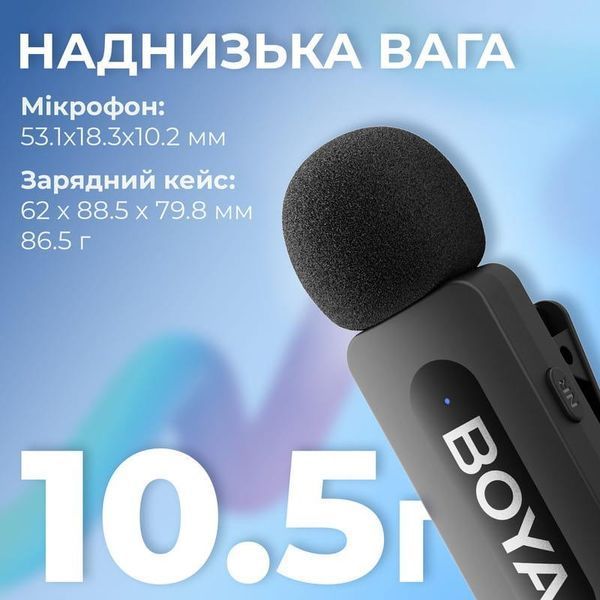 Микрофонная радиосистема BOYA BY-V30 Type-C BY_V30C фото