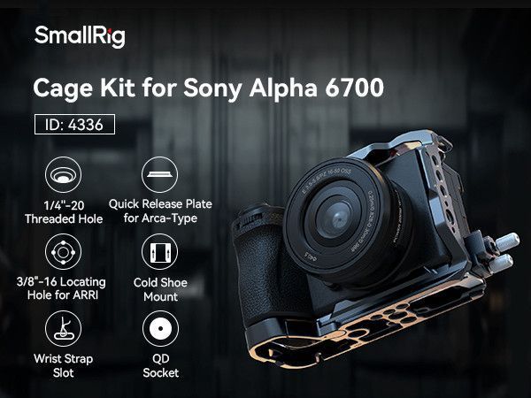 Клітка SmallRig 4336 для Sony Alpha 6700 SR_4336 фото