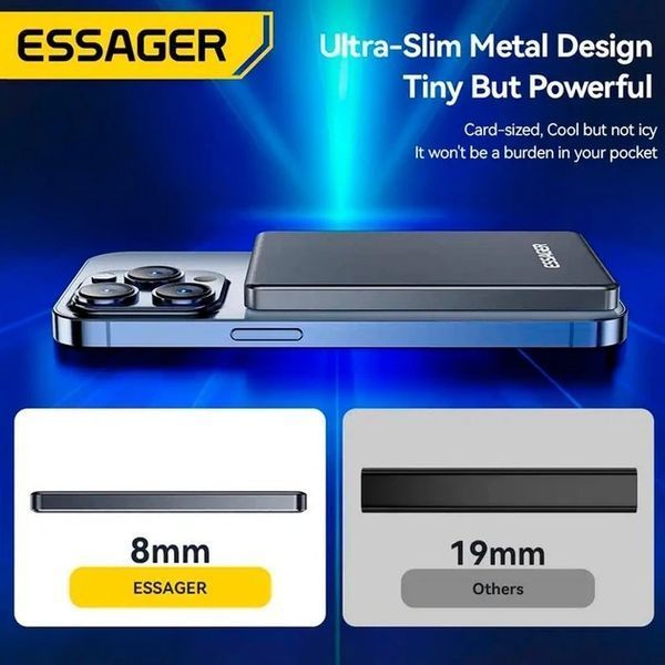 Повербанк з MagSafe Essager 20w 5000 mah 550853011 фото