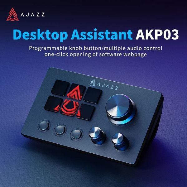 Макро-клавіатура Ajazz AKP03E 550853012 фото