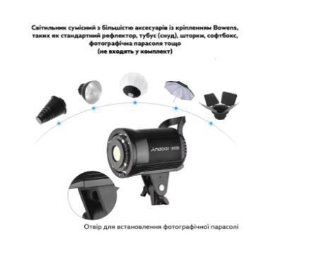Світло Andoer LM135bi 20260406-16 фото