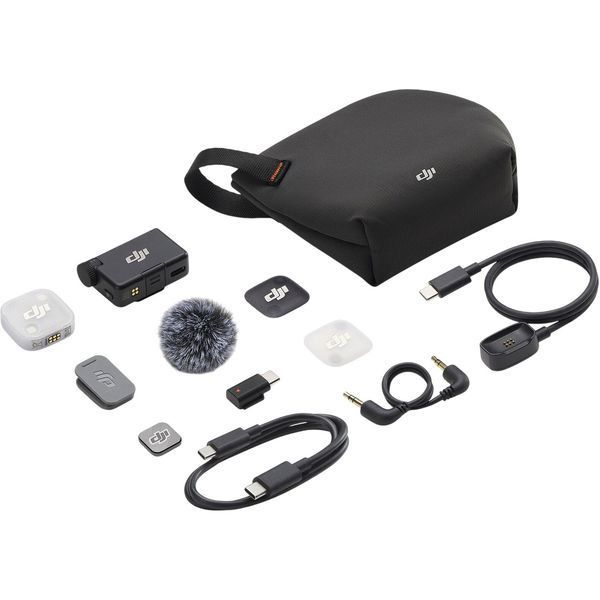 Мікрофонна радіосистема DJI Mic Mini 2 1TX + 1RX (CP.RN.00000530.01) o_dji_mic_mini2_black фото