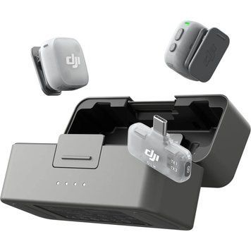 Бездротова мікрофонна система DJI Mic Mini 2 (2 TX + Mobile RX) з кейсом (CP.RN.00000532.01) DJI_MIC_MINI_2TX1RX фото