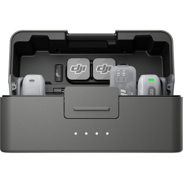 Бездротова мікрофонна система DJI Mic Mini 2 (2 TX + Mobile RX) з кейсом (CP.RN.00000532.01) DJI_MIC_MINI_2TX1RX фото