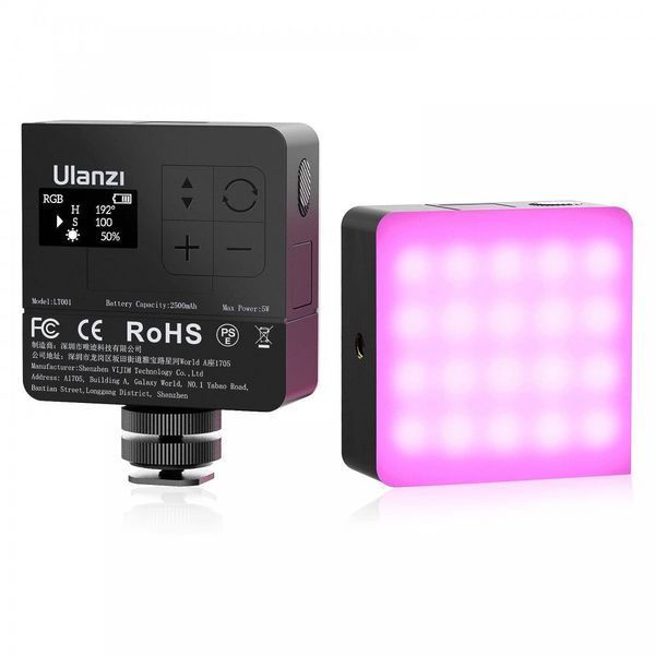 Накамерне світло LED RGB CRI95+ 2500-9000 К Ulanzi VL49 RGB Pro o_ulanzi_vl49_rgbpro фото