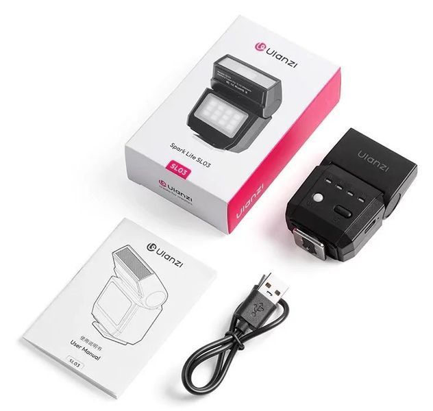 Міні-спалах Speedlite ULANZI SL02 з відеопідсвітлом 20260211-0006 фото